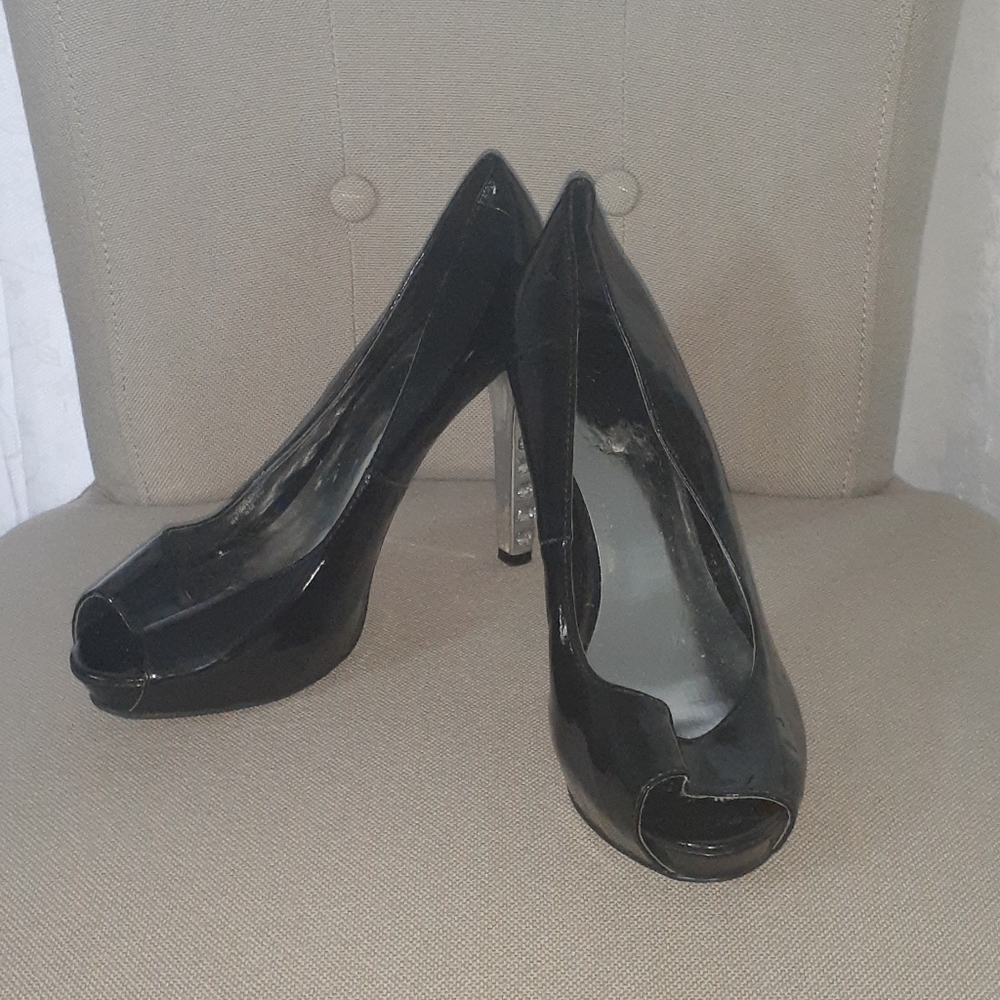 Black high heels